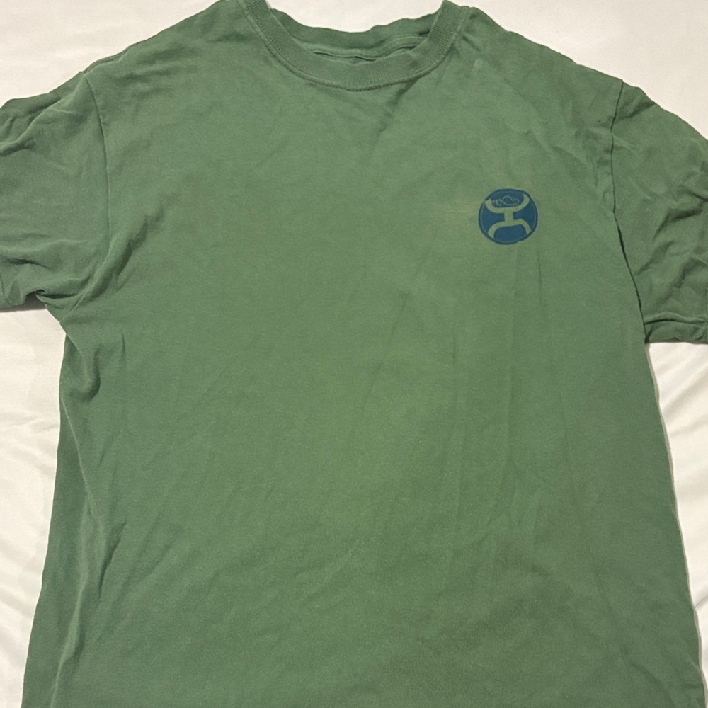 Hooey Olive Green Short Sleeve Tee
